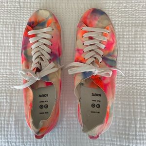 Schutz multicolored sneakers, size 9, gently used